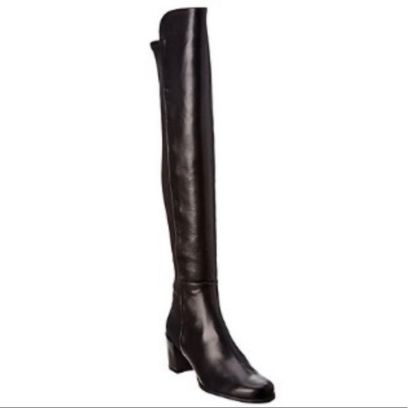 Stuart Weitzman Shoes - Stuart Weitzman Stand Leather Over-The-Knee Boot